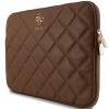 Custodia per laptop Guess Quilted 4G GUCS14ZPSQSSGW 14" marrone