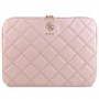 Custodia per laptop Guess Quilted 4G GUCS14ZPSQSSGP 14" rosa