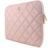 Custodia per laptop Guess Quilted 4G GUCS14ZPSQSSGP 14" rosa