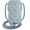 Guess GUPHL4GMGBL 4G Big Metal Logo custodia rigida per smartphone 6.7", blu