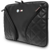 Custodia per laptop BMW Carbon Pockets & Metal Logo 14", nera