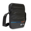 BMW BMTB10PUCARTCBK Borsa tricolore in carbonio e nylon per tablet da 10", nera