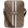 Guess GUTB10P4RPSW 4G Stripes Borsa per tablet 10", marrone