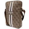 Guess GUTB10P4RPSW 4G Stripes Borsa per tablet 10", marrone