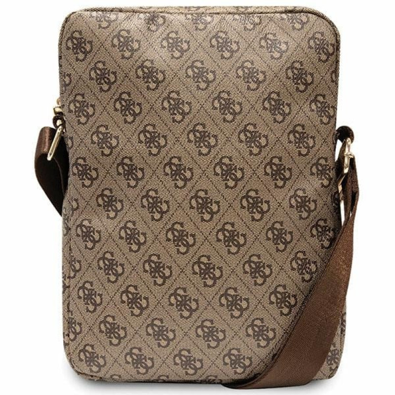 Guess GUTB10P4RPSW 4G Stripes Borsa per tablet 10", marrone