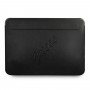 Custodia Guess GUCS13PUSASBK Saffiano Script per laptop 13", nera