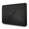 Custodia Guess GUCS13PUSASBK Saffiano Script per laptop 13", nera
