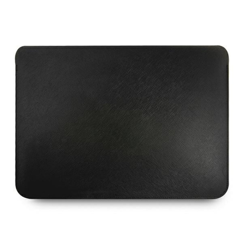 Custodia Guess GUCS13PUSASBK Saffiano Script per laptop 13", nera
