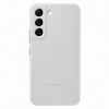 Samsung EF-VS901LJ Custodia in pelle per Galaxy S22, grigio chiaro