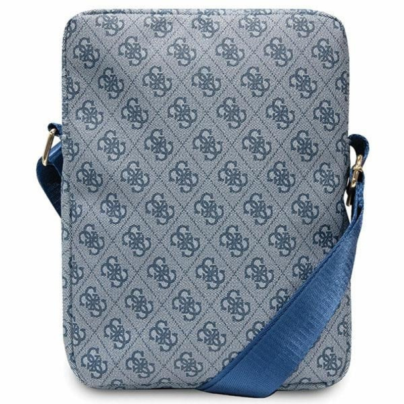 Guess GUTB10P4RPSB Borsa per tablet 4G Stripes 10", blu
