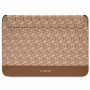 Custodia per laptop Guess GUCS14HGCFSEW 14", GCube Stripes, marrone