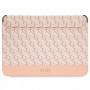 Custodia per laptop Guess GUCS14HGCFSEP 14 pollici, GCube Stripes, rosa