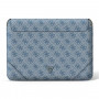 Custodia per laptop Guess GUCS14P4TB 13/14 pollici, 4G Uptown Triangle, blu