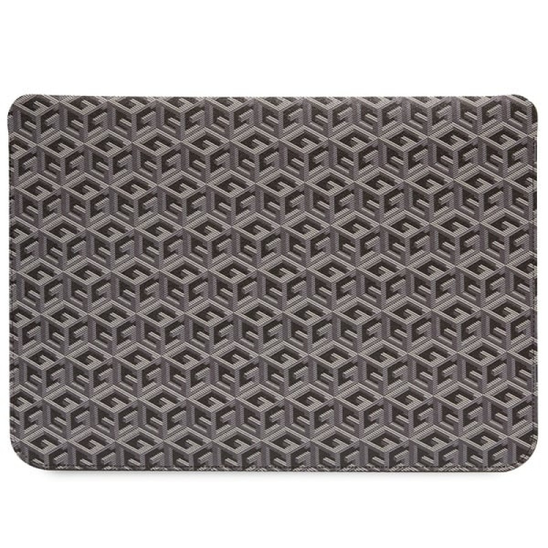 Custodia per laptop Guess GUCS14HGCFSEK 14", GCube Stripes, nera