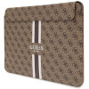 Custodia per laptop Guess GUCS14P4RPSW 14", 4G Printed Stripes, marrone