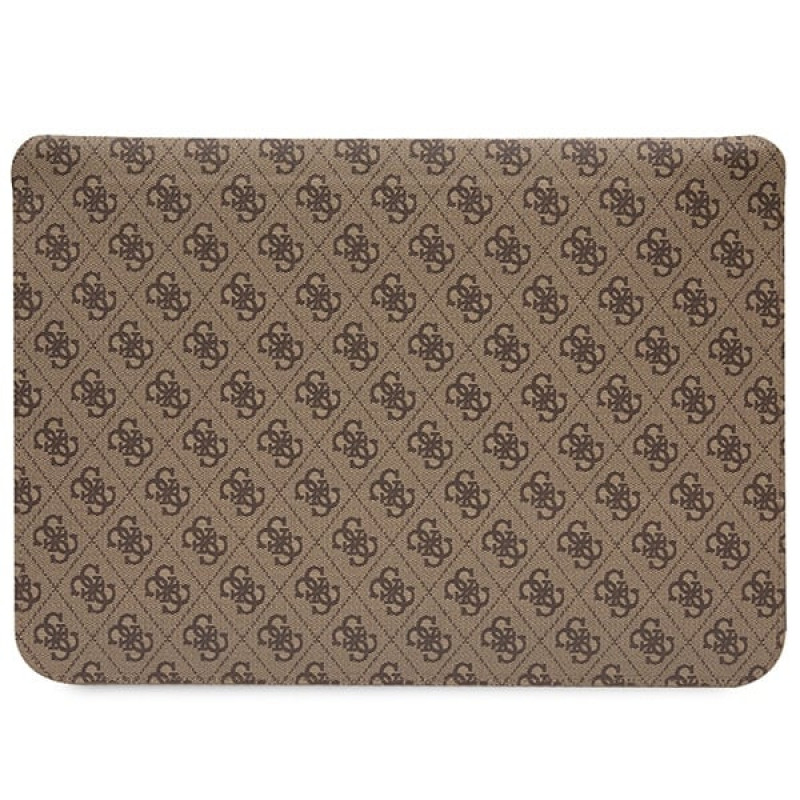 Custodia per laptop Guess GUCS14P4RPSW 14", 4G Printed Stripes, marrone
