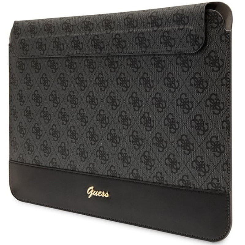 Custodia per laptop Guess GUCS14PS4SGK 14", 4G Stripe Metal Logo, nera