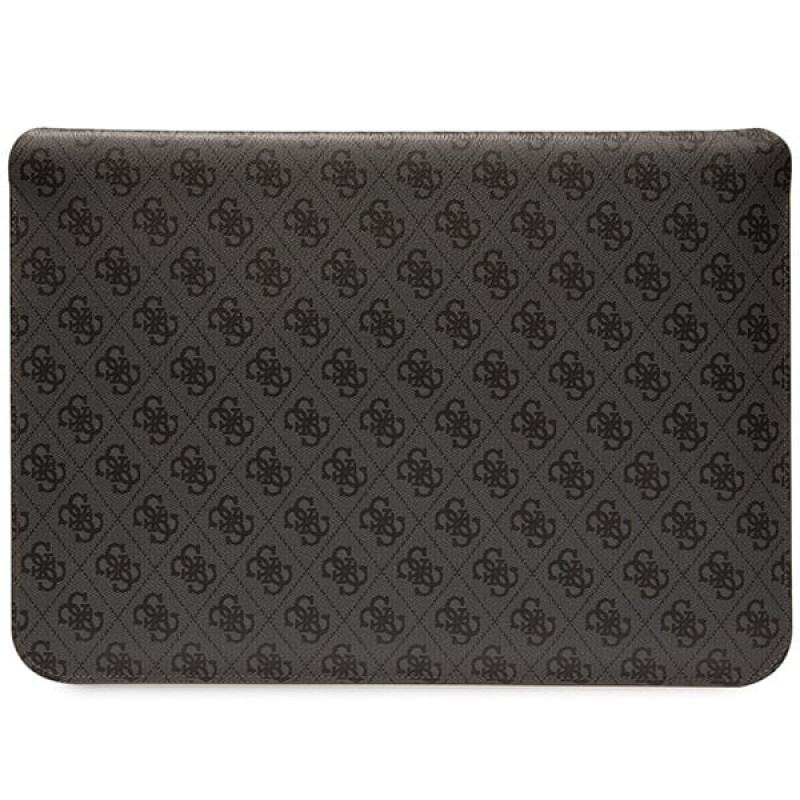 Custodia per laptop Guess GUCS14PS4SGK 14", 4G Stripe Metal Logo, nera