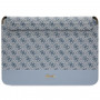 Custodia per laptop Guess GUCS14PS4SGB 14", 4G Stripe Metal Logo, blu