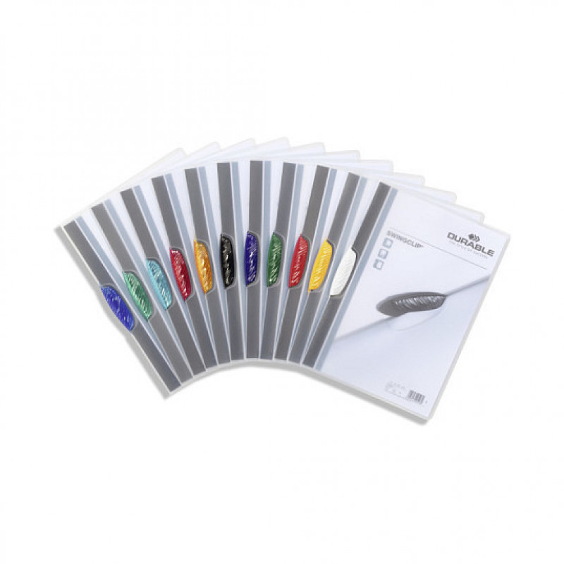 Durable SWINGCLIP 30 cartella con clip A4 226000, trasparente (25 pz)
