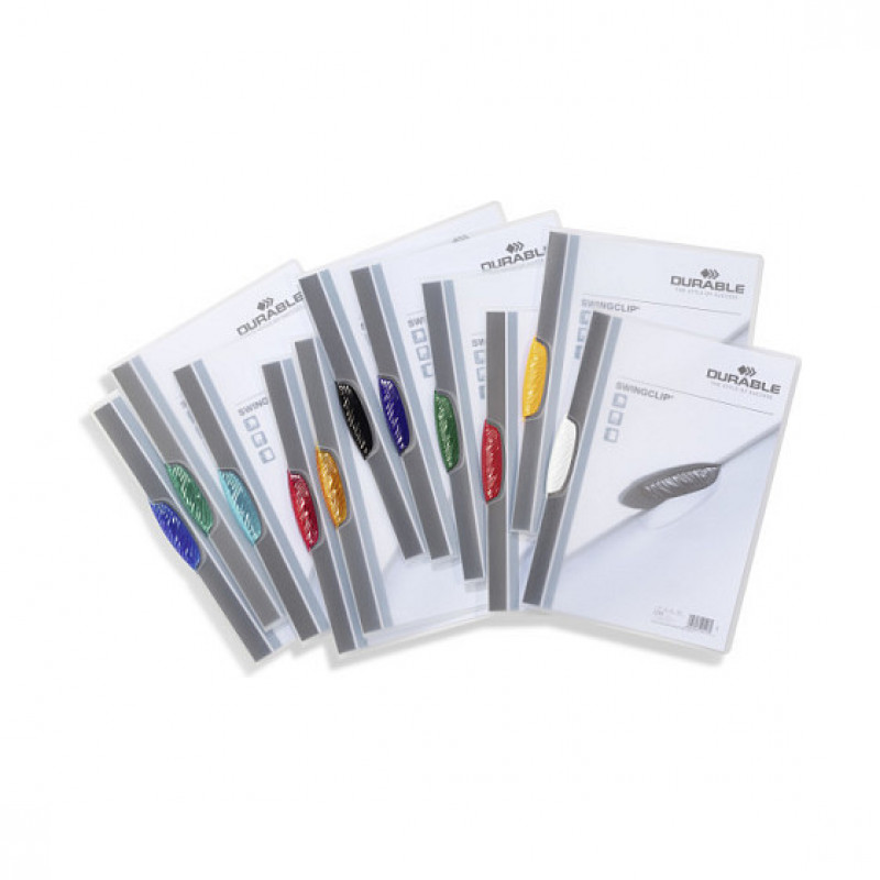 Durable SWINGCLIP 30 cartella con clip A4 226000, trasparente (25 pz)