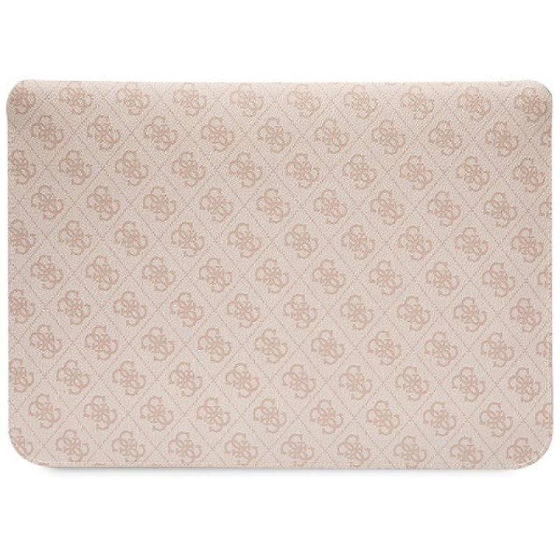 Custodia per laptop Guess GUCS14PS4SGP 14", 4G Stripe Metal Logo, rosa