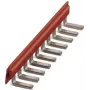 Ponte di inserzione Phoenix Contact 2715953 EB 80-DIK RD, 80 poli, 6.2 mm, rosso, morsettiera