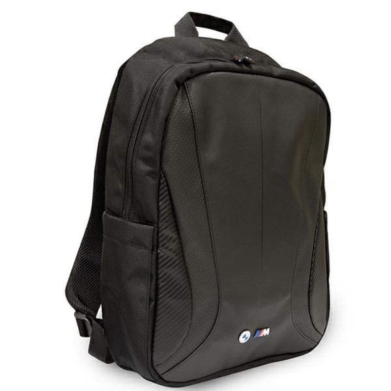 BMW BMBP15COSPCTFK Zaino per laptop fino a 16", nero, Carbon Tricolor, perforato