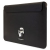 Custodia per laptop Karl Lagerfeld KLCS14SAKCPMK per 14", nera, Saffiano Karl&Choupette
