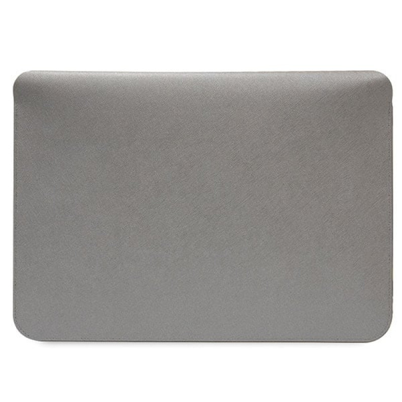 Custodia per laptop Karl Lagerfeld KLCS14SAKCPMG per 14", argento, Saffiano Karl&Choupette