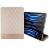 Guess GUFCP12PS4SGP Custodia a libro per Apple iPad Pro 12.9" (2020/2021/2022, 4ª/5ª/6ª gen) 4G Stripe Allover, rosa