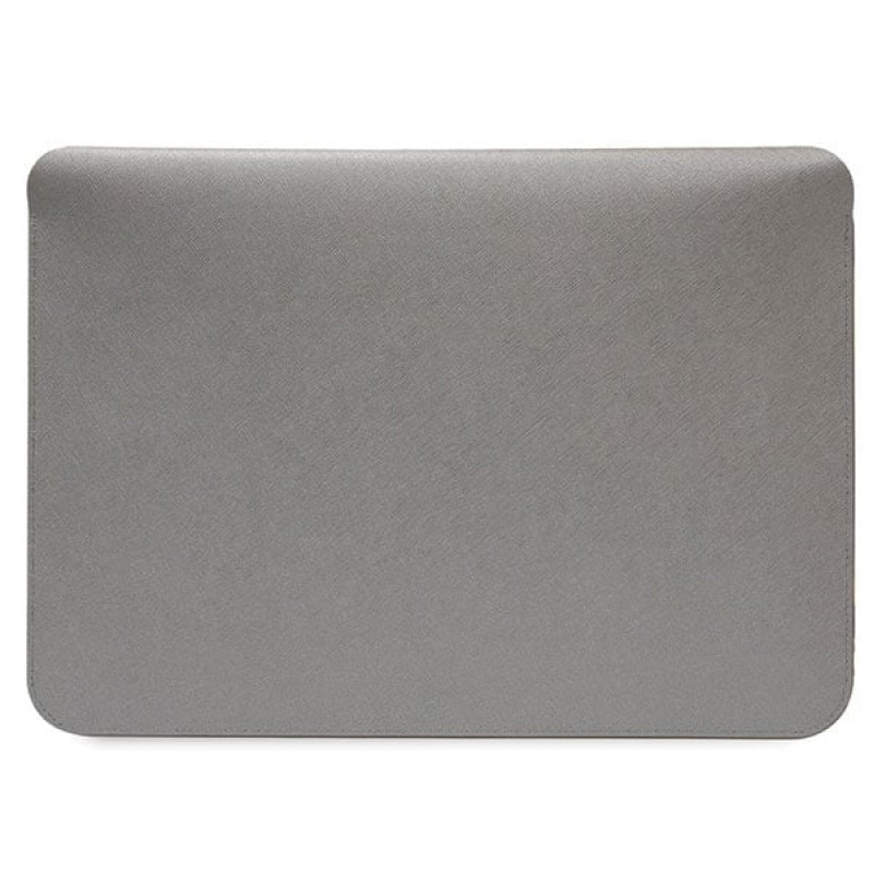 Custodia per laptop Karl Lagerfeld KLCS16SAKCPMG per 16", argento, Saffiano Karl&Choupette