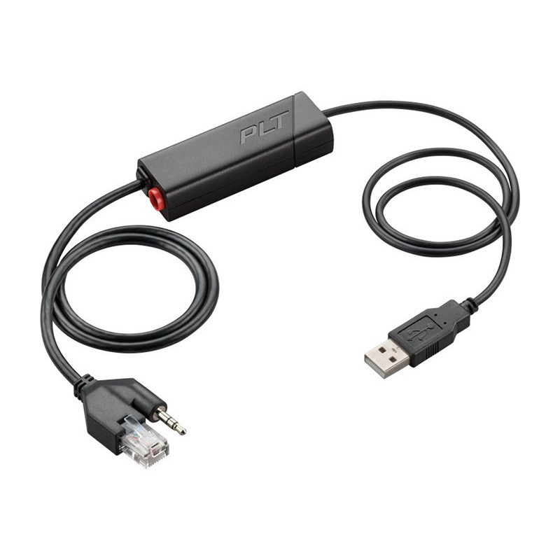 Adattatore electronic hook-switch HP Poly APU-76 per cuffie, conforme TAA (85R00AA)