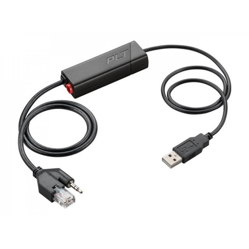 Adattatore electronic hook-switch HP Poly APU-76 per cuffie, conforme TAA (85R00AA)