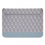 Custodia per laptop Guess GUCS16HGCFSEB per laptop fino a 16", GCube Stripe, blu