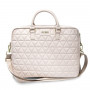 Guess GUCB15QLPK Borsa per laptop 15", rosa, Quilted