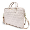 Guess GUCB15QLPK Borsa per laptop 15", rosa, Quilted