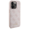Guess GUBPM5P15X4GEMGP Apple iPhone 15 Pro Max custodia rigida + power bank MagSafe da 5000 mAh bundle, 4G Metal Logo, rosa