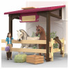 Schleich Horse Club Set di giochi Villa in riva al lago e Paddock 42785