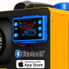 Soffiatore per riscaldatore ad aria a olio Extralink EX.82924 Webasto 8 kW, 12/24 V, Bluetooth