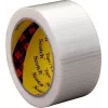 3M Nastro adesivo filamento bidirezionale 8959, 50 mm x 50 m, trasparente, per interni 89595050