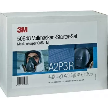 3M Maschera intera Starterset Serie 6000 Medium con filtri A2P2 (DE272919916)