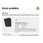Klingspor PS11A P2000 carta abrasiva impermeabile, 50 fogli