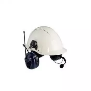 3M PELTOR LiteCom cuffie con archetto e ricetrasmettitore bidirezionale, nero/blu/bianco XH001680442