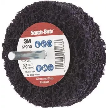 3M Scotch-Brite XT-ZS Pro disco abrasivo per pulizia grossolana 100x13mm con gambo 6mm SXCRS 7100192709