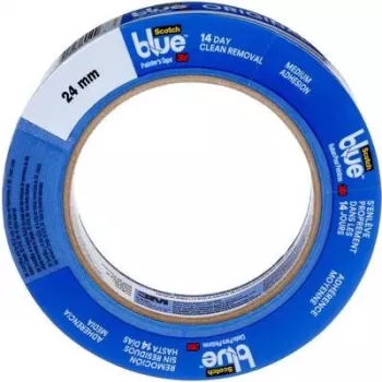 3M ScotchBlue 2090 nastro carta per pittori, blu, 24 mm x 41 m, 3 rotoli 20902441P3