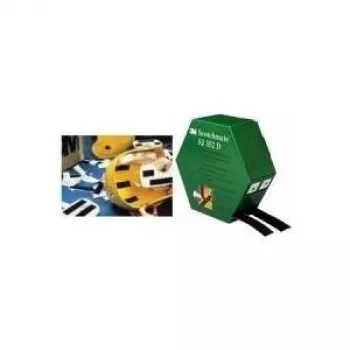 3M Scotchmate nastro a chiusura a strappo SJ352D, 25,4 mm x 5 m, bianco, autoadesivo, 2 rotoli