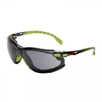 3M Solus 1000 Occhiali protettivi con Scotchgard Protector, lime/nero, 1 paio 7100331527