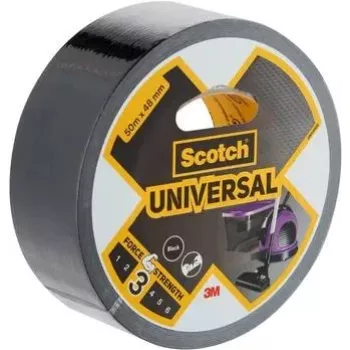 3M Nastro multiuso universale nero, 50 m x 48 mm, 6 rotoli 7100205298