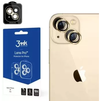 3MK Apple iPhone 14 Lens Protection Pro oro